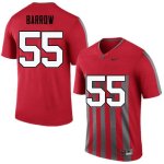 NCAA Ohio State Buckeyes Men's #55 Malik Barrow Throwback Nike Football College Jersey LAY5045QG